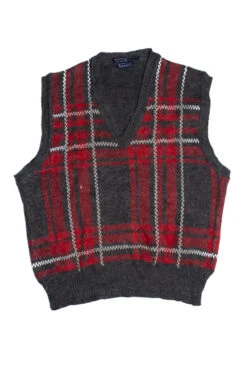 Vintage Tartan Levi's Vest (1980s)