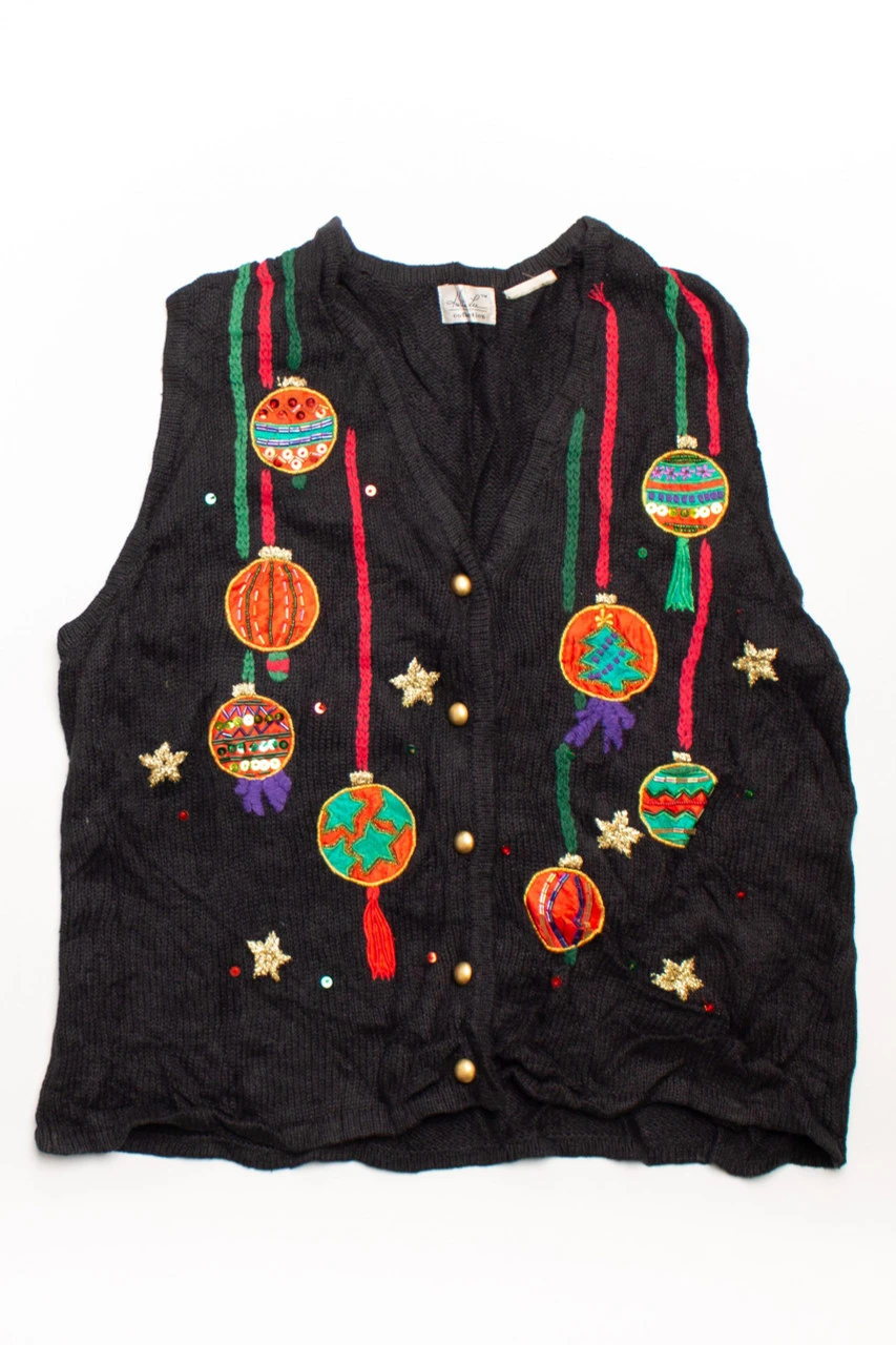 Kathie Lee Ugly Christmas Vest 58646 2 Kathie Lee Ugly Christmas Vest 58646 - Image 2