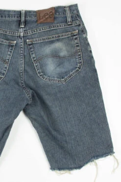 Men's Lee Denim Shorts 254 (sz. 32) -US Vintage Clothing Sales mens denim shorts close 254 03289.1666807614