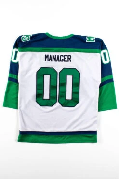 Vintage MHS Mustangs Manager Hockey Jersey