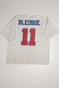 Drew Bledsoe #11 Logo 7 Football Jersey