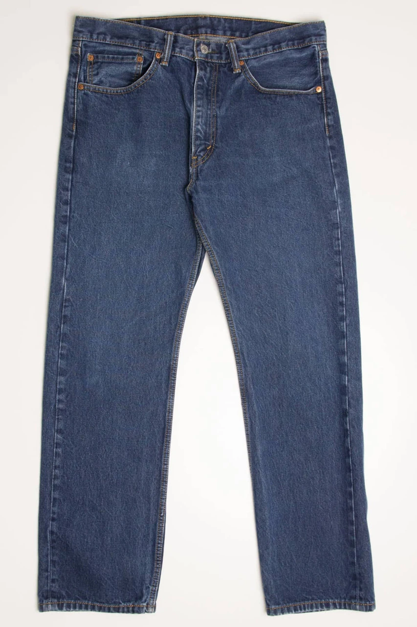 Levi's 505 Denim Jeans (sz. W36 L32) 2 Levi's 505 Denim Jeans (sz. W36 L32) - Image 2