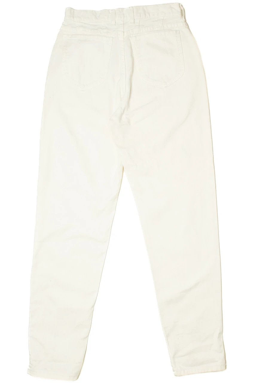Vintage Lee White Denim Jeans 999 2 Vintage Lee White Denim Jeans 999 - Image 2