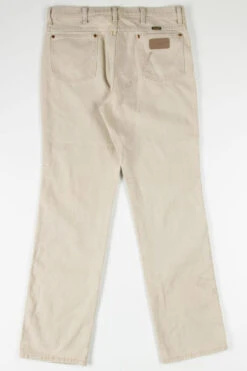 Wrangler Khaki Denim Jeans 507 (sz. 35W 34L)
