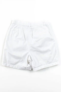 Vintage White Pleated Short
