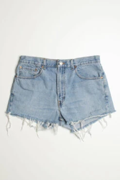 Vintage Levi's Denim Cutoff Jean Shorts -US Vintage Clothing Sales vintage shorts 1098 1 scaled 56100.1666809007