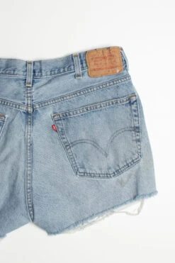 Vintage Levi's Blue Denim Shorts 1