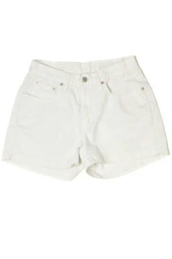 Vintage 1990's Jordache White Denim Shorts (Sz. 7/8)