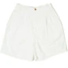 Vintage 1990's White Pleated Shorts (Sz. 8)