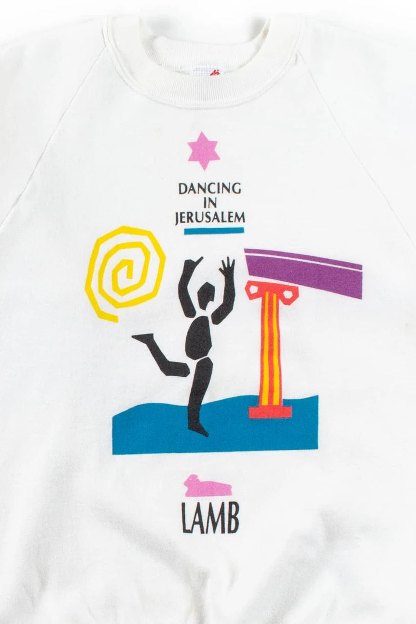 Dancing In Jerusalem Vintage Sweatshirt 1 Dancing In Jerusalem Vintage Sweatshirt