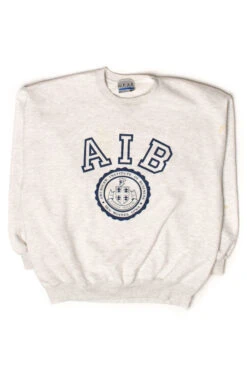 Vintage American Institute Of Business Sweatshirt (1990s) -US Vintage Clothing Sales vintage sweatshirts 6850 1 scaled 18261.1666805467
