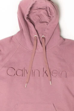 Mauve Calvin Klein Embroidered Hoodie