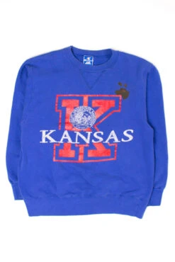 Vintage Kansas University Sweatshirt (1990s) 1 -US Vintage Clothing Sales vintage sweatshirts 7126 1 scaled 47722.1666805460