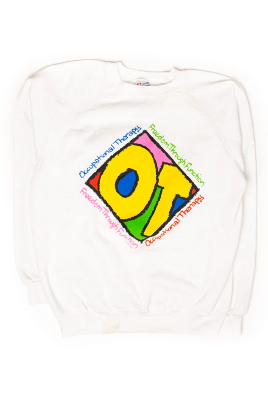 Vintage Occupational Therapy Sweatshirt (1994) 1 Vintage Occupational Therapy Sweatshirt (1994)