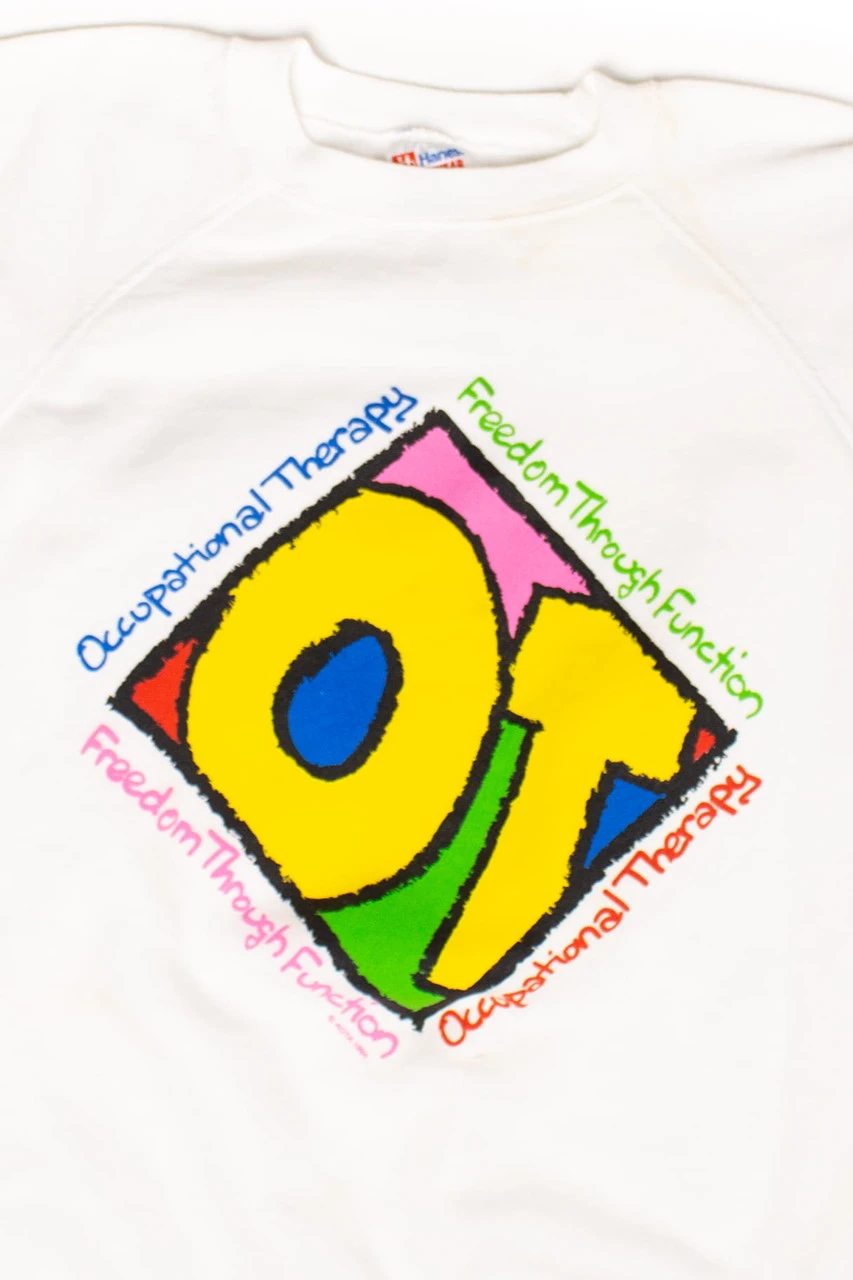Vintage Occupational Therapy Sweatshirt (1994) 2 Vintage Occupational Therapy Sweatshirt (1994) - Image 2