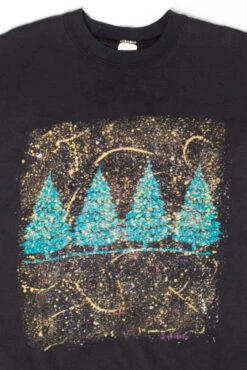 Vintage Splatter Trees Sweatshirt (1991)