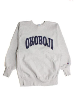 Vintage Okoboji University Champion Reverse Weave Sweatshirt (1990s) 8813