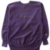 Vintage Purple Embroidered Champion Sweatshirt (1990s)
