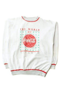 Vintage World Of Coca-Cola Atlanta Sweatshirt (1990s)