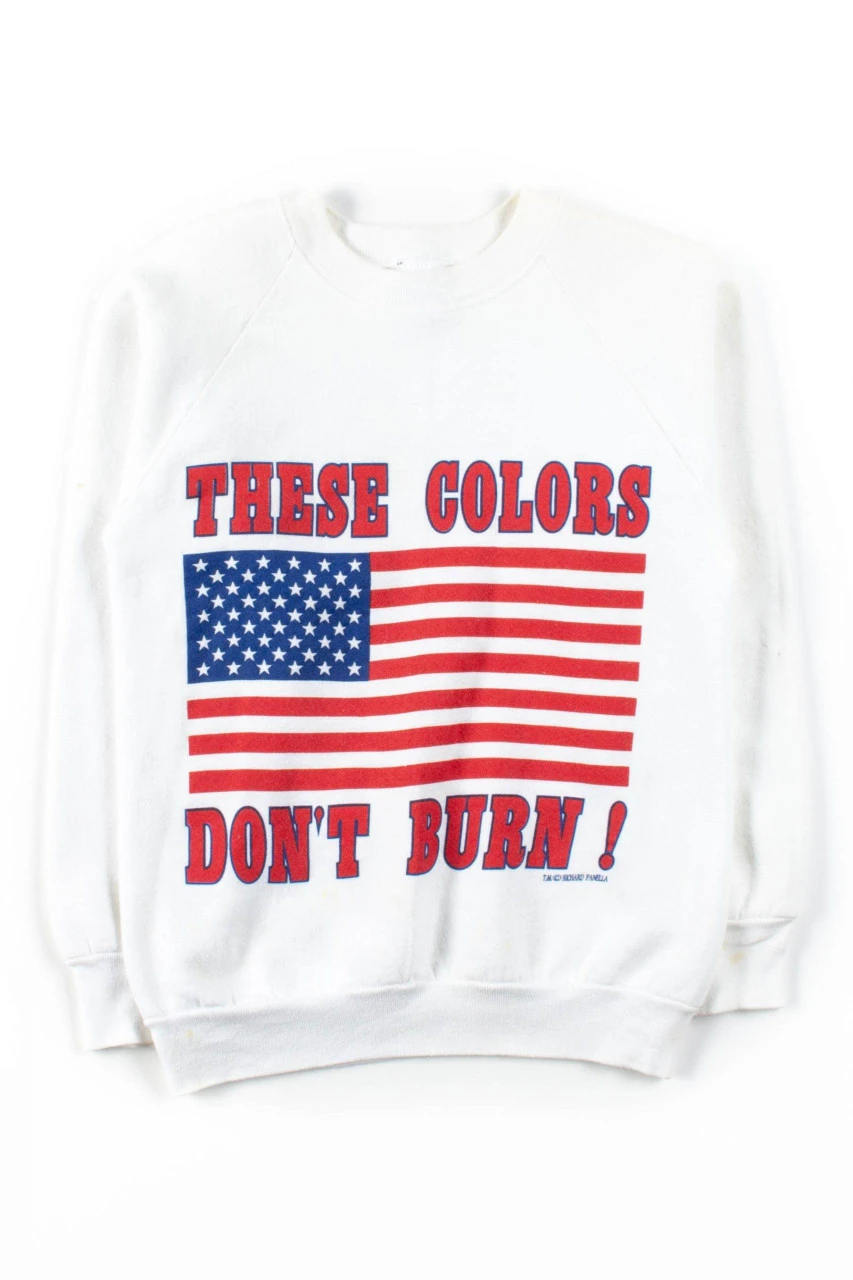 These Colors Don't Burn Sweatshirt 2 These Colors Don't Burn Sweatshirt - Image 2