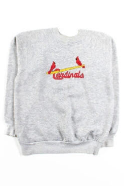 St. Louis Cardinals Embroidered Sweatshirt -US Vintage Clothing Sales vintage sweatshirts front 4205 scaled 17297.1666808958