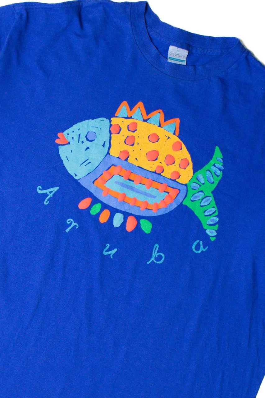 Aruba Fish T-Shirt 1 Aruba Fish T-Shirt