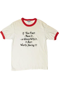 Vintage Phrase Ringer T-Shirt 9182