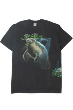 Vintage 1991 "Sea World" Manatees T-Shirt