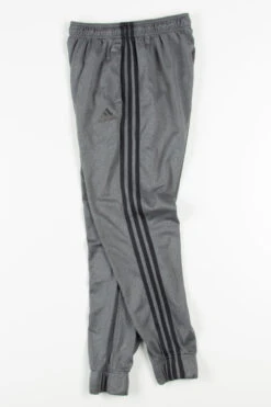 Grey Adidas Striped Joggers (sz. M) -US Vintage Clothing Sales vintage track pants 325 1 15090.1666807386