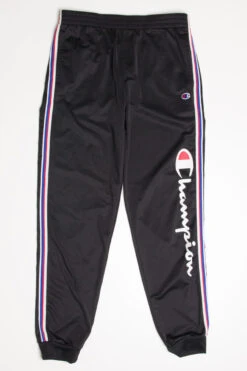 Champion Striped Side Joggers (sz. XL) -US Vintage Clothing Sales vintage track pants 406 2 46751.1666809215