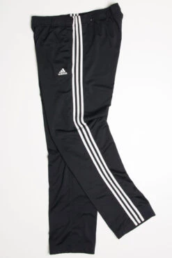Black 3 Striped Adidas Track Pants (sz. L) -US Vintage Clothing Sales vintage track pants 415 1 26191.1666809046