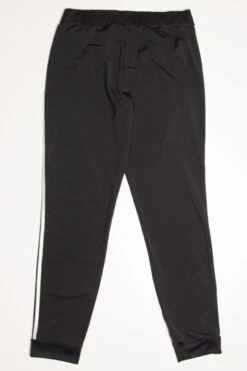Black 3 Striped Adidas Joggers (sz. M) -US Vintage Clothing Sales vintage track pants 425 3 06860.1666805898