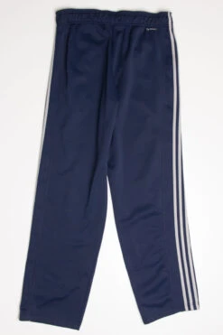 Navy Adidas Fleece Track Pants (sz. L) -US Vintage Clothing Sales vintage track pants 448 3 48280.1666807751