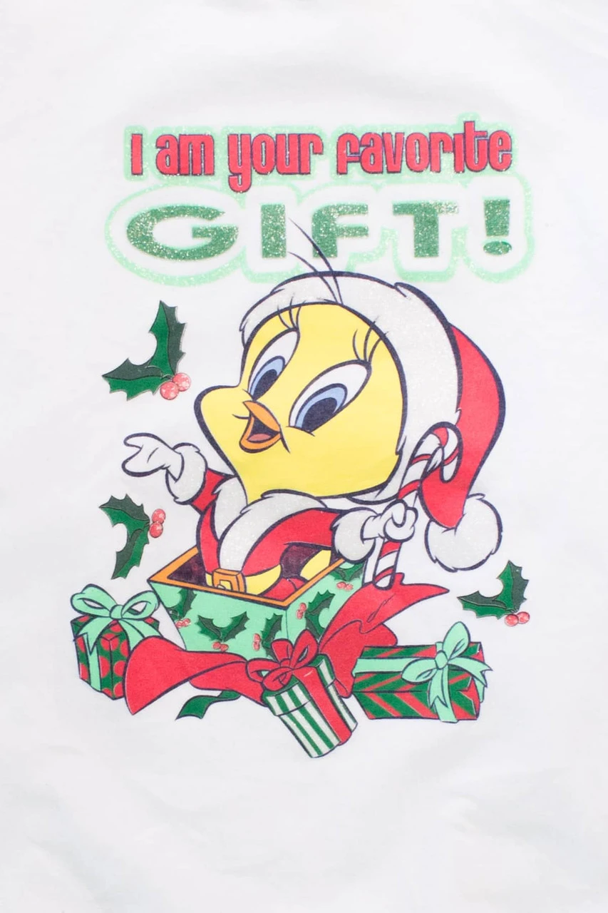 Vintage Tweety Bird Christmas Sweatshirt 1 Vintage Tweety Bird Christmas Sweatshirt