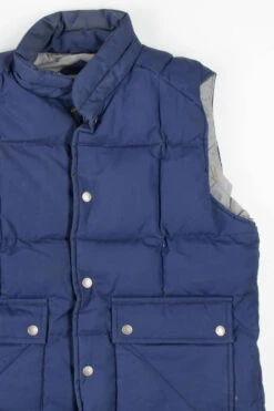 Navy Down Vest