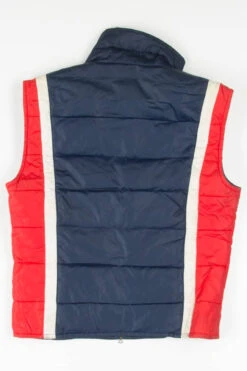 Vintage Vertical Stripe Ski Vest