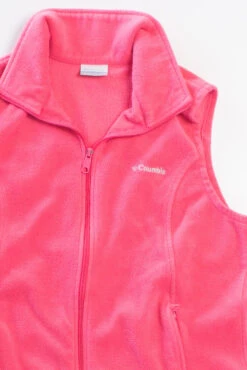 Hot Pink Columbia Fleece Vest