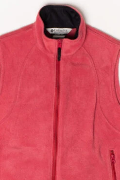 Columbia Fleece Zip Up Vest