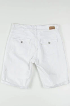 White Levi's Denim Bermuda Shorts (sz. 10) -US Vintage Clothing Sales womens denim shorts back 205 23298.1666806577