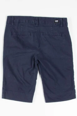 Women's Lee Navy Bermuda Shorts 265 (sz. 3) -US Vintage Clothing Sales womens denim shorts back 265 55762.1666805466