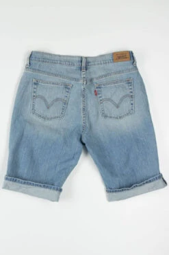 Women's Levi's Denim Bermuda Shorts 270 (sz. 12) -US Vintage Clothing Sales womens denim shorts back 270 1 92895.1666808350