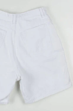Women's Vintage White Denim Shorts 325 (sz. 12)